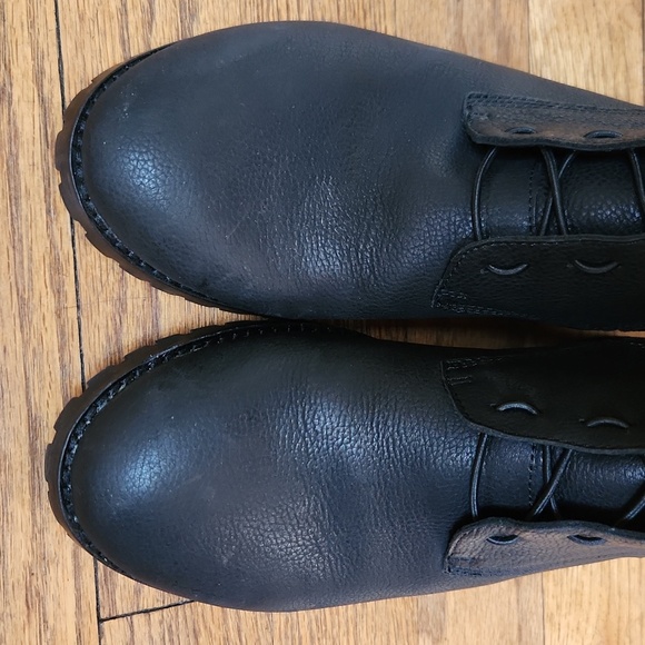 Eileen Fisher Black Flynn Bootie Size 7 - Picture 7 of 11